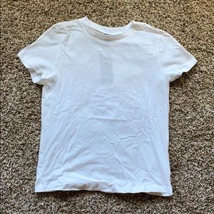 Basic white tee
